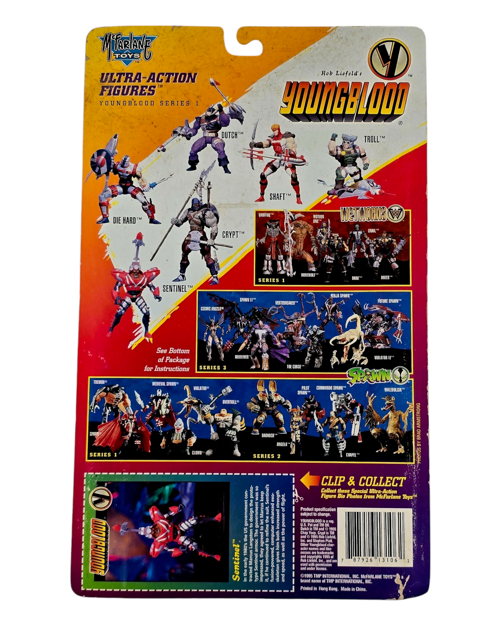 Youngblood Series 1 Sentinel, McFarlane Toys '95