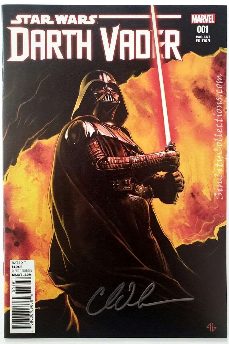 Darth Vader Vol. 2, #1 1:25 Adi Granov Cvr, Signed by Charles Soule (Marvel '17)