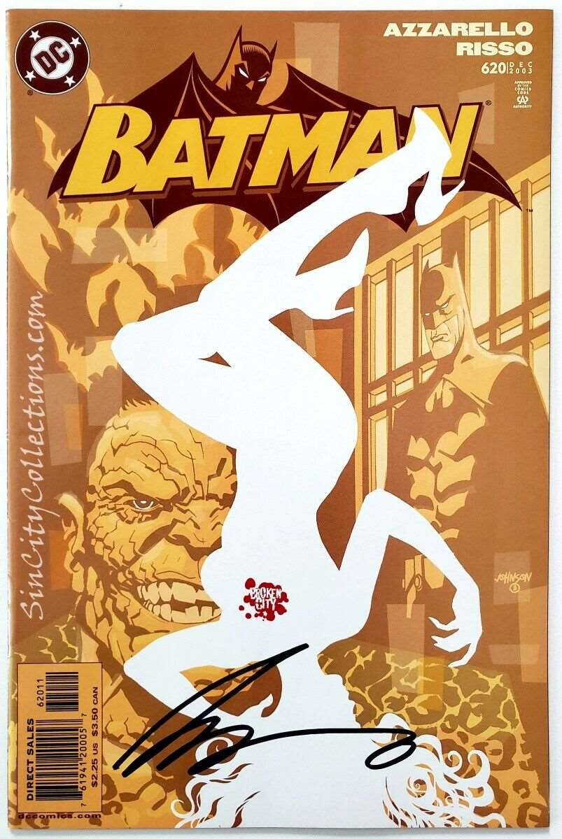 Batman issues #620, #621 & #622 Signed by Brian Azarello (DC, '03)
