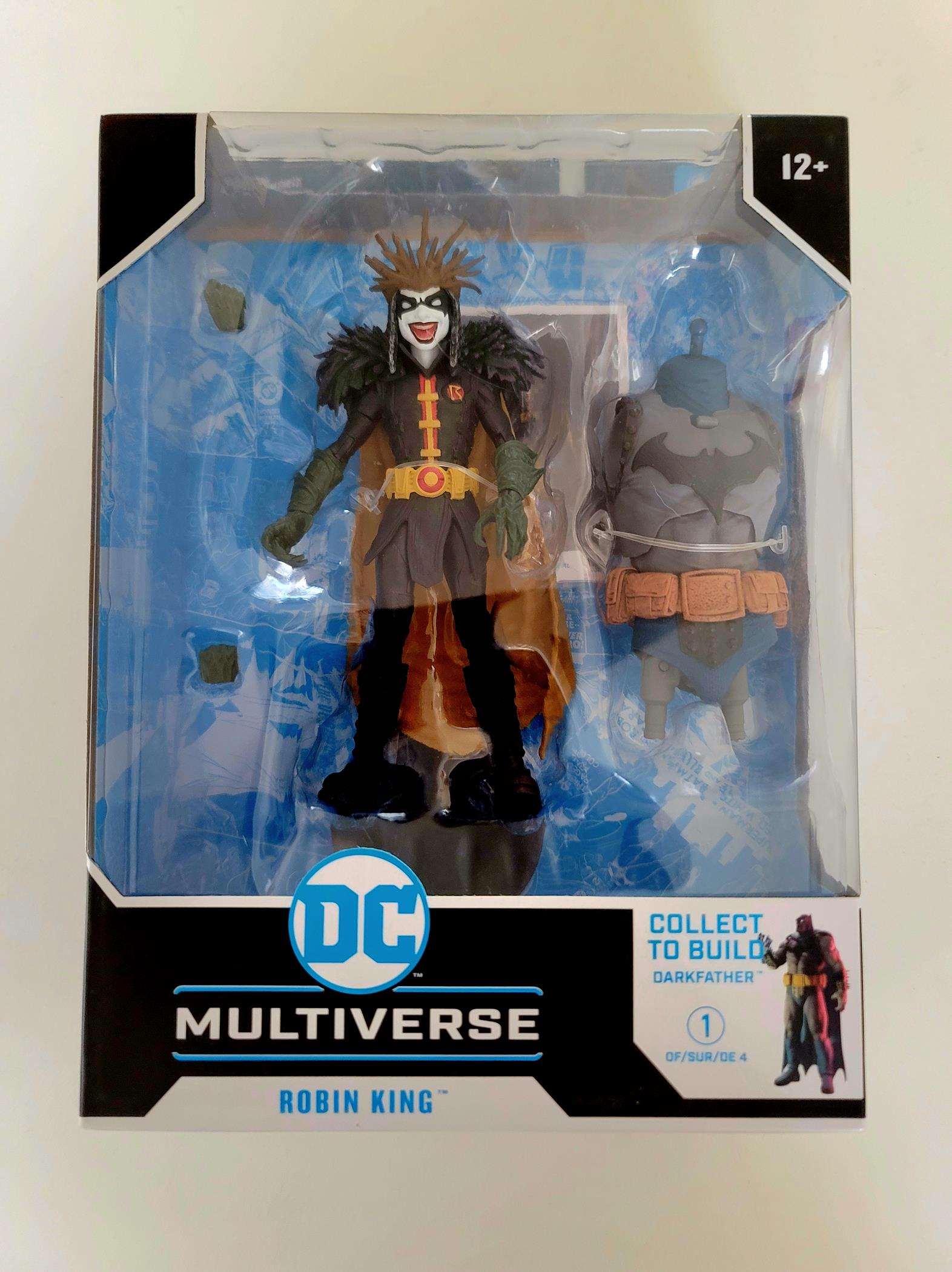 DC Multiverse Dark Night: Death Metal Robin King Darkfather Build a Figure